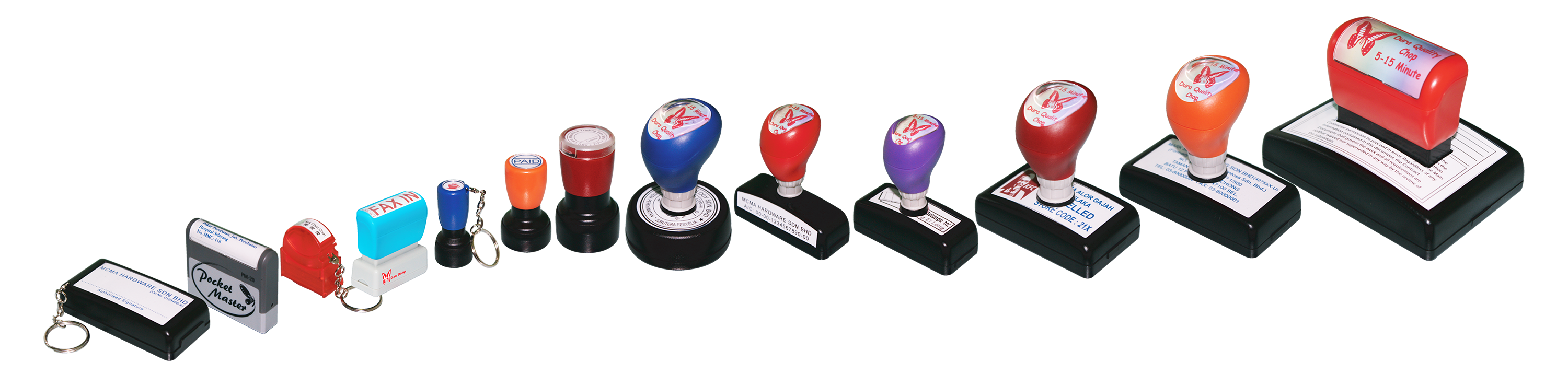 CF Card Machine Trading Sdn Bhd – Rubber Stamp